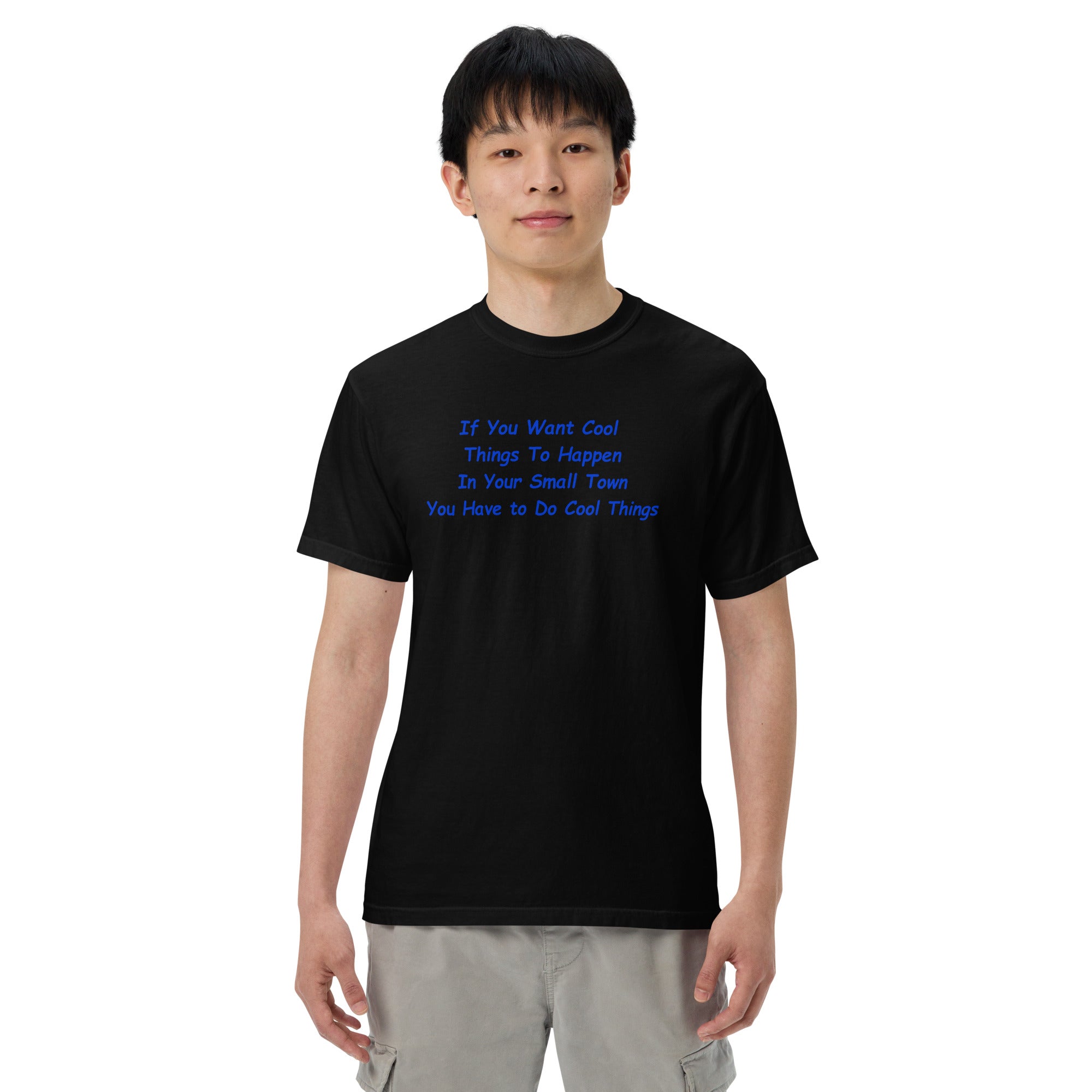 Do Cool Things heavyweight t-shirt