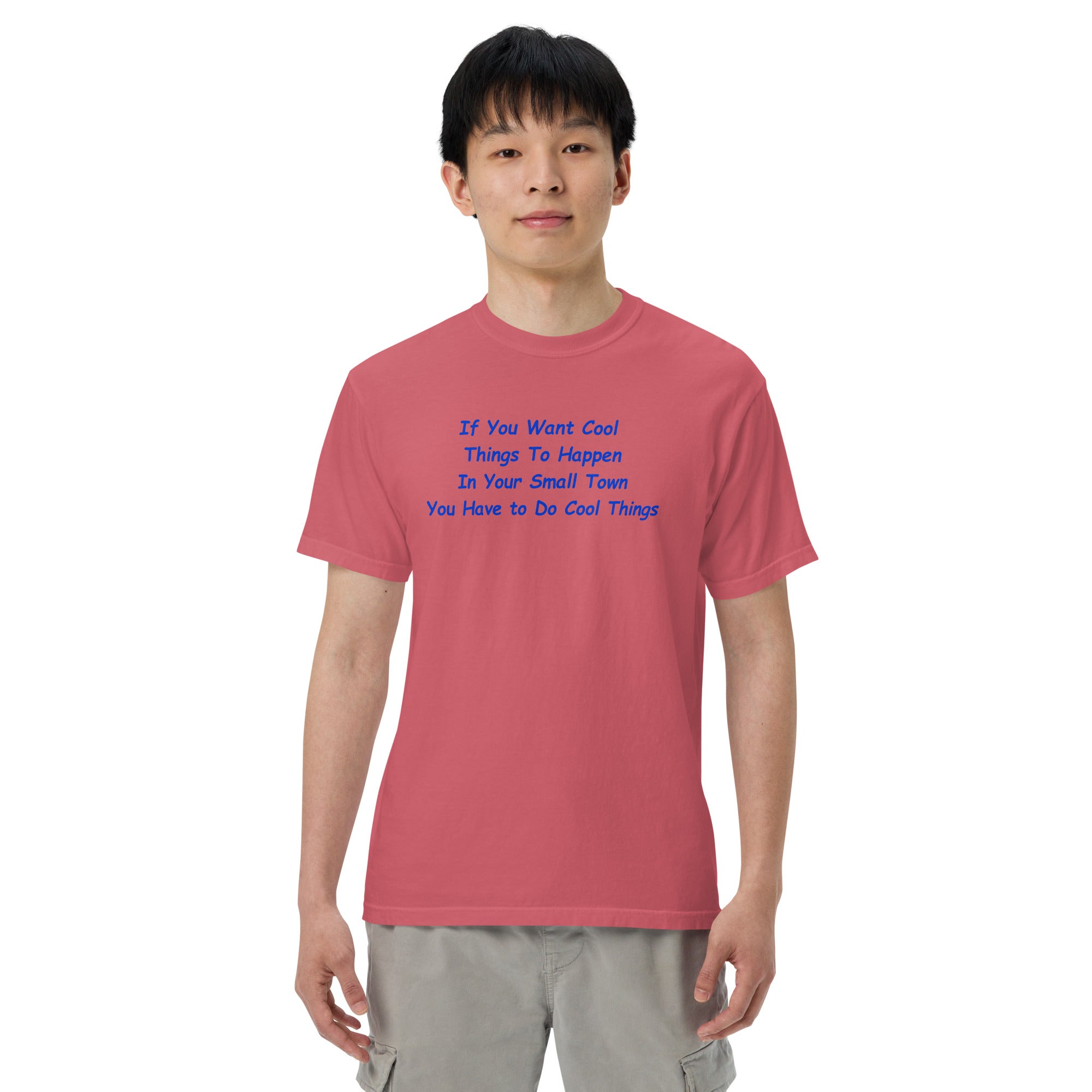 Do Cool Things heavyweight t-shirt