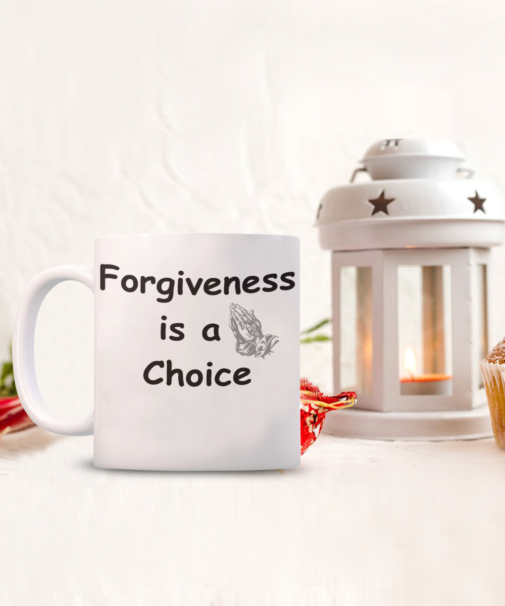 Forgiveness is a Choice mug