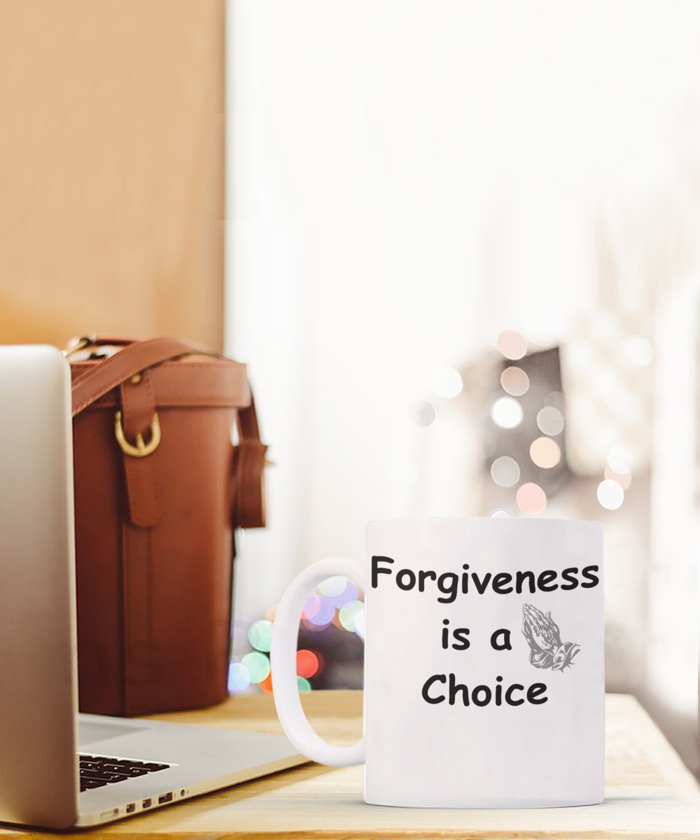 Forgiveness is a Choice mug