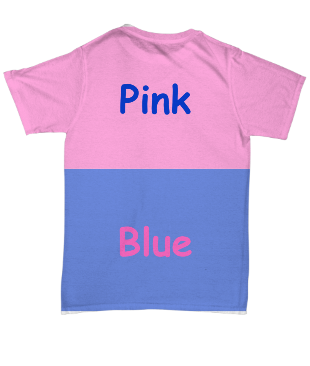 Pink is Blue and Blue is Pink T-shirt