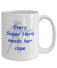 Super Hero Needs Her Cape