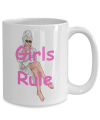 Girls Rule mug