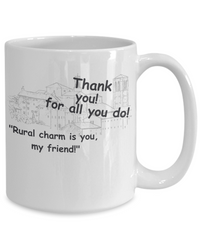 Small Town Thank You Mug