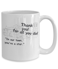 Small Town Thank You Mug