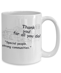 Small Town Thank You Mug