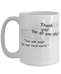 Small Town Thank You Mug