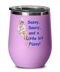 A Little Bity Fussy Wine Glass