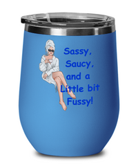 A Little Bity Fussy Wine Glass