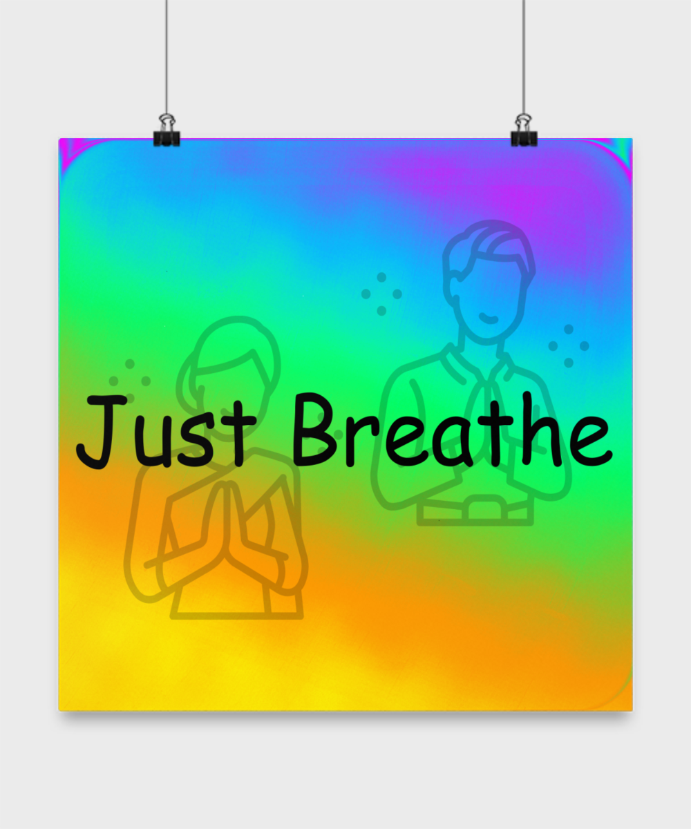 Just Breathe Sign