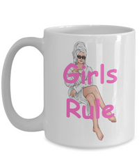 Girls Rule mug