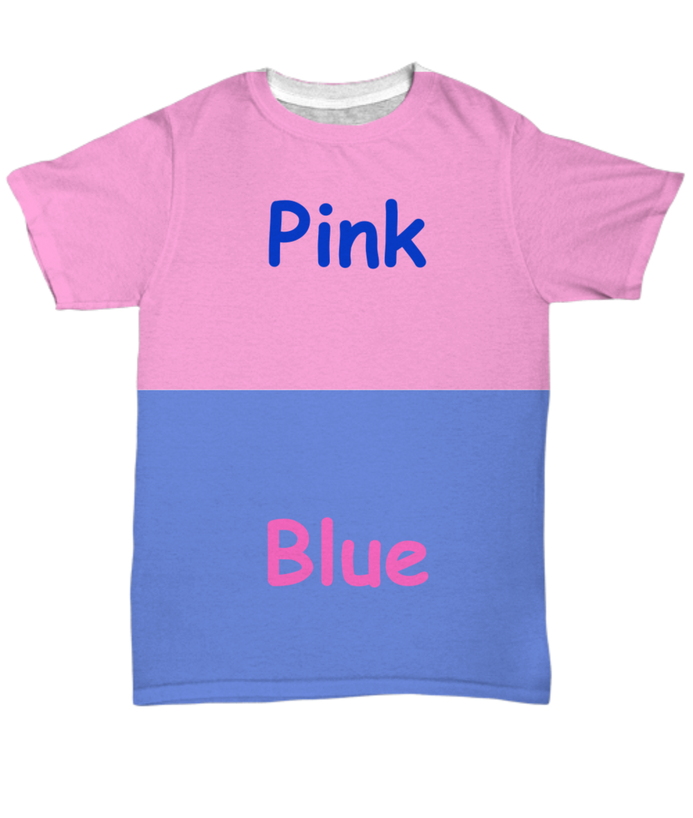 Pink is Blue and Blue is Pink T-shirt