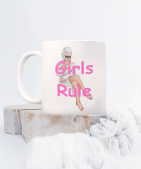 Girls Rule mug