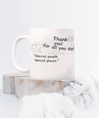 Small Town Thank You Mug