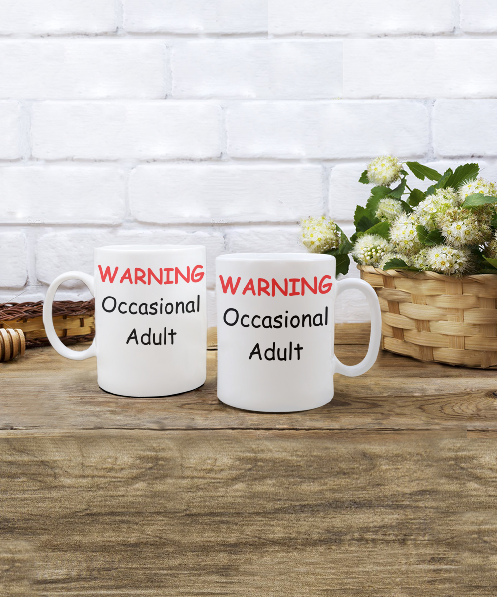 Occasional Adult Mug